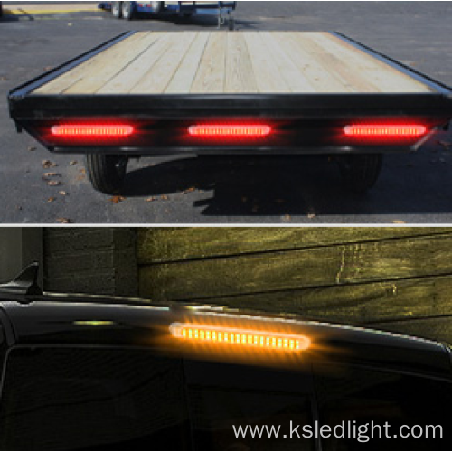 Truck trailer slim indicator marker side lamp